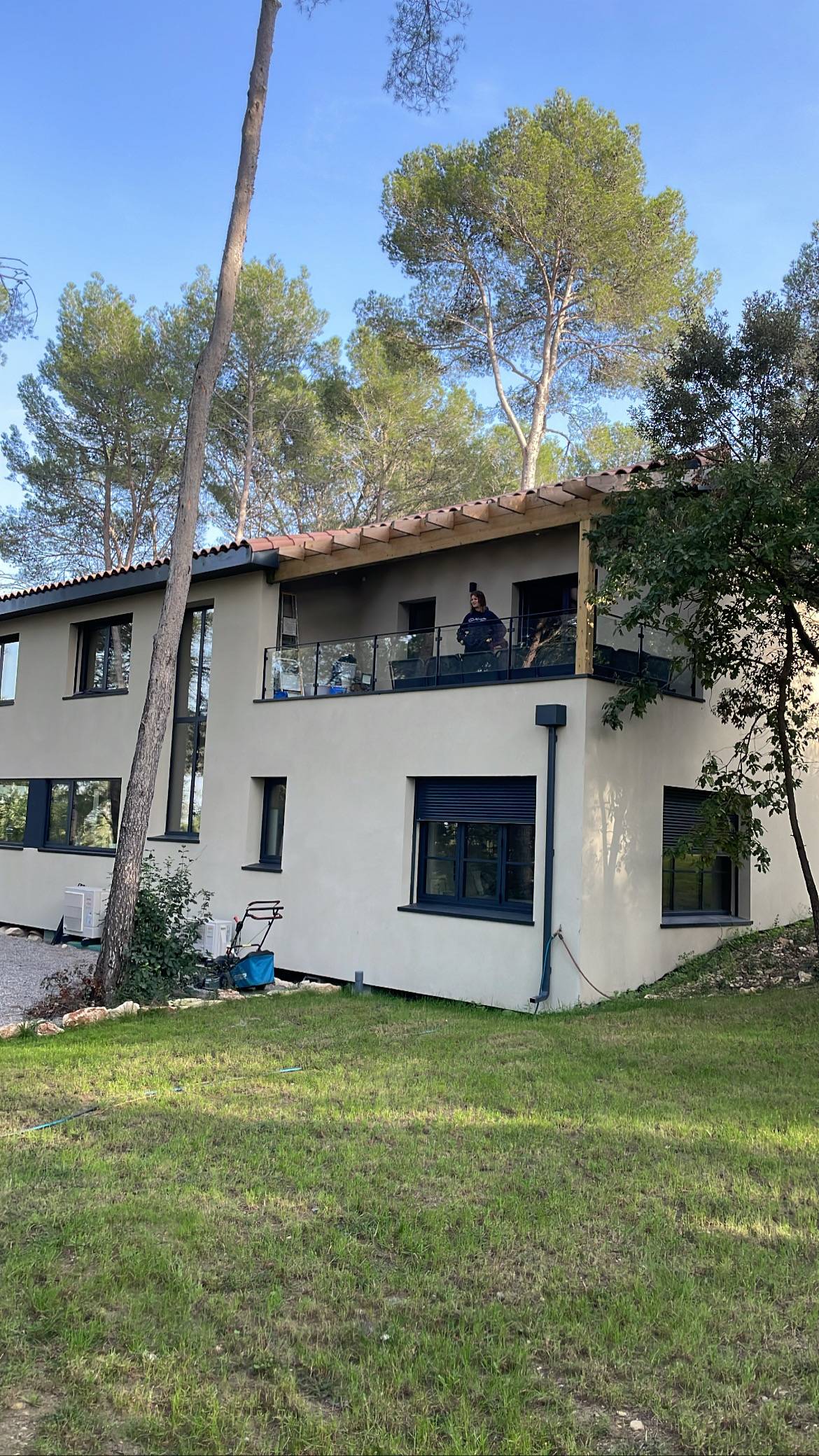 Surélévation de maison en bois à Castelnau le Lez (Hérault)