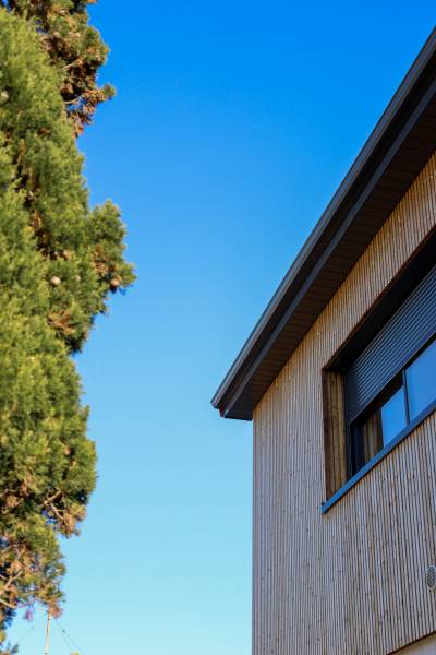 Extension verticale, extension par le toit à Pinet