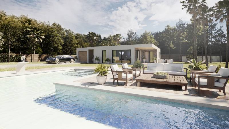 Maison ossature bois Gard