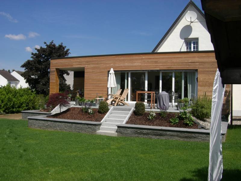 Extension maison véranda bois à Montpellier et dans l'Hérault