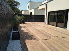 Notre zone d'activité pour ce service Acheter une maison à ossature bois design avec toit plat