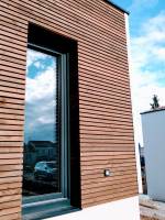 Notre zone d'activité pour ce service Acheter une maison à ossature bois design avec toit plat